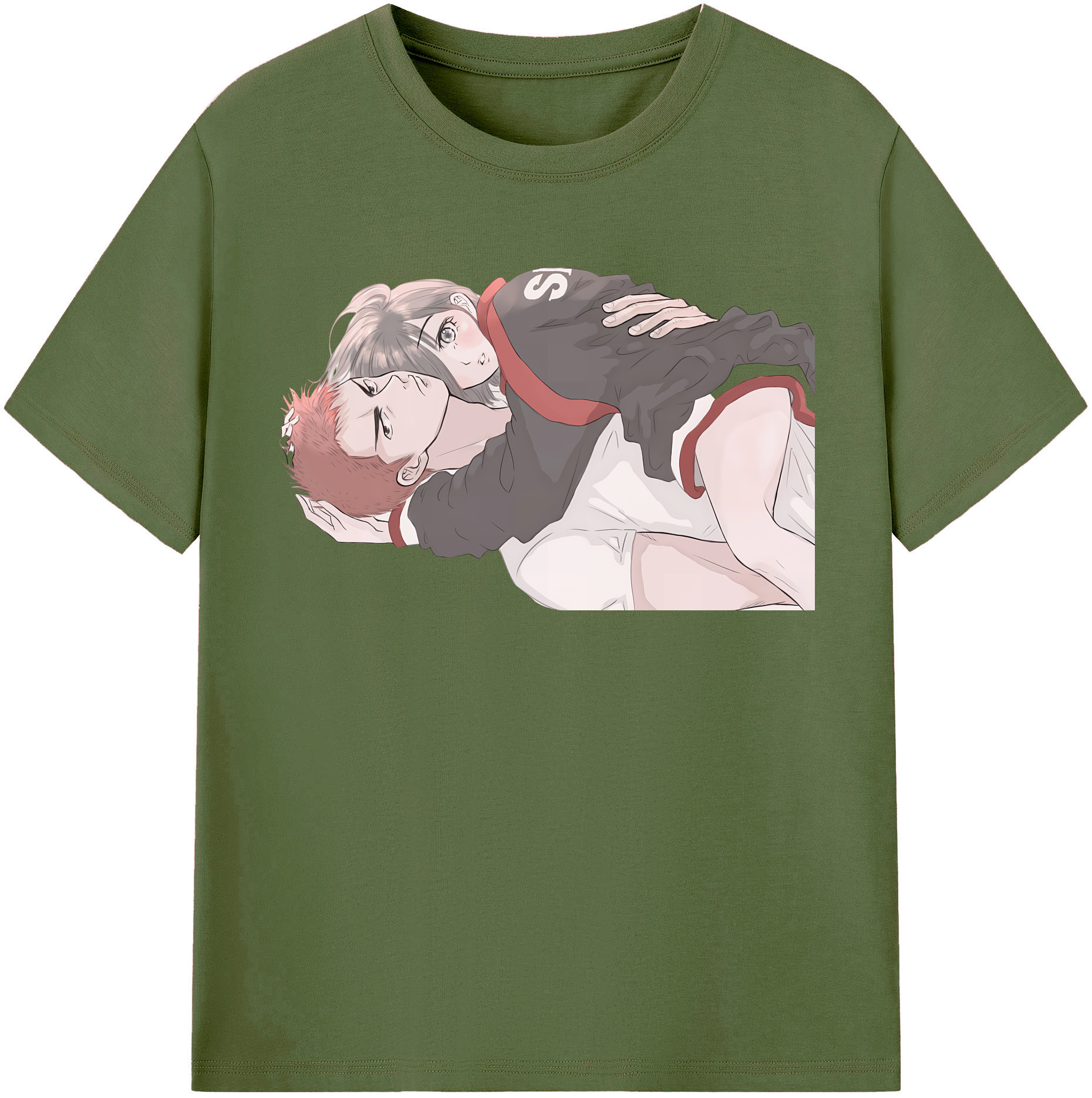 （画像用） SLAM DUNK／スラムダンク 綿100％半袖Tシャツ（フロントプリント）